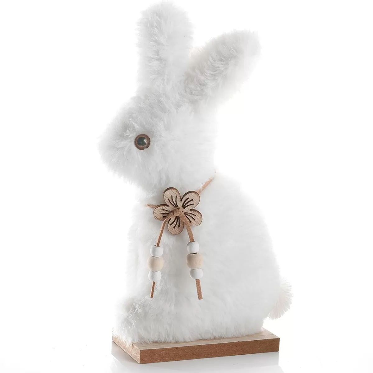 DecoWoerner Deco Plush Bunny Stand, , 21 Cm High