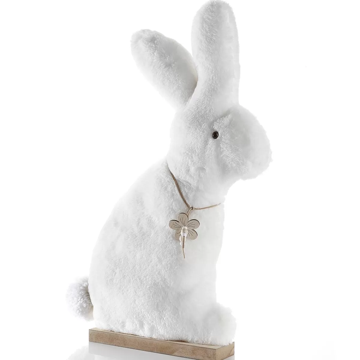 DecoWoerner Deco Plush Bunny Stand, , 57 Cm High