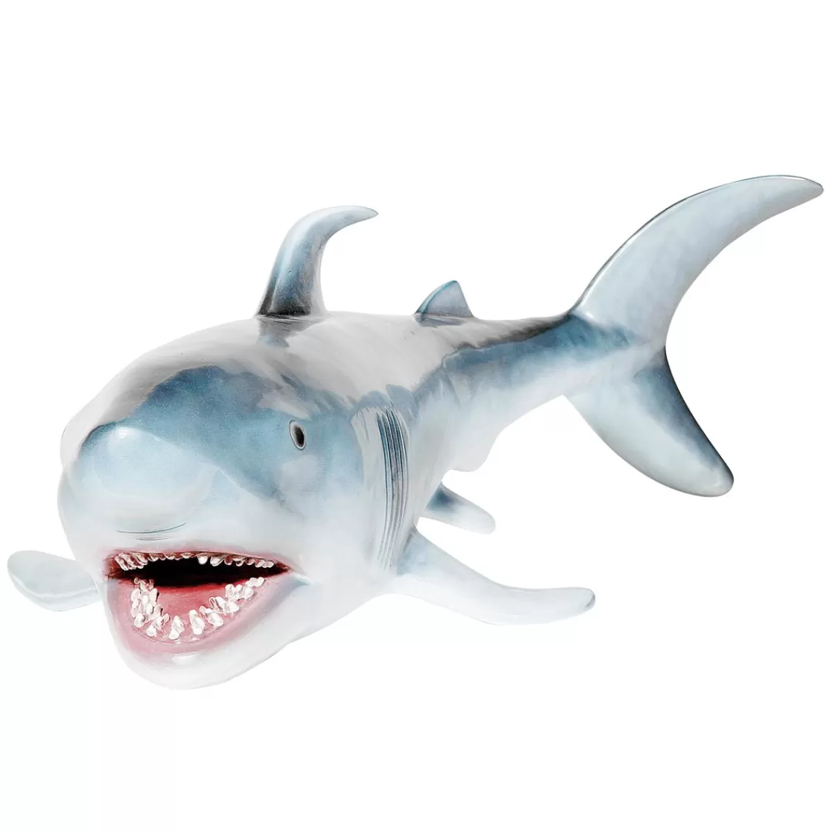 DecoWoerner Deco Shark 135 Cm, Silver-grey