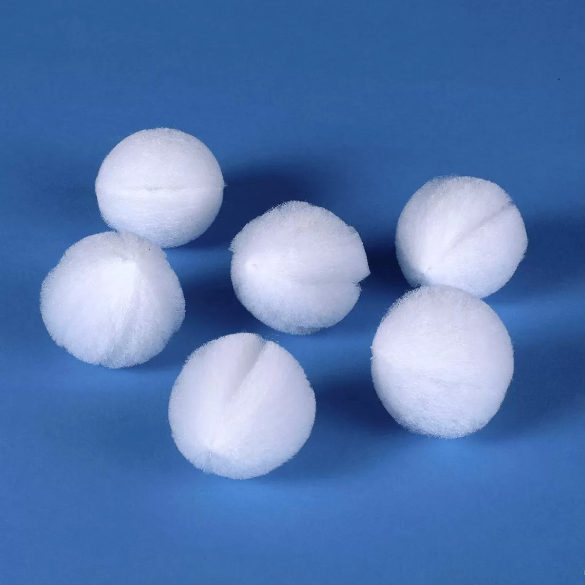 DecoWoerner Deco Snowballs 5 Cm Ø Pack á 6 Pieces