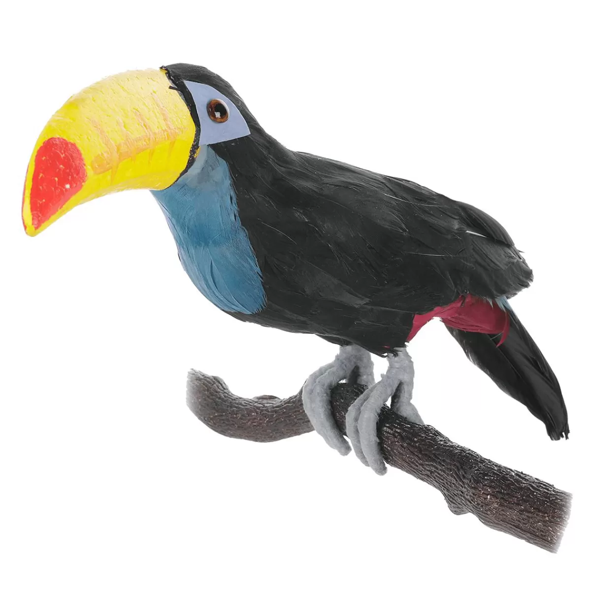 DecoWoerner Decorative Bird Toucan Length 33 Cm