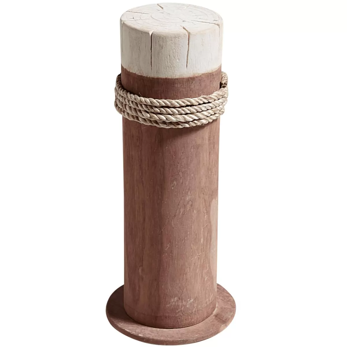 DecoWoerner Decorative Bollard Maritime, Height 50 Cm