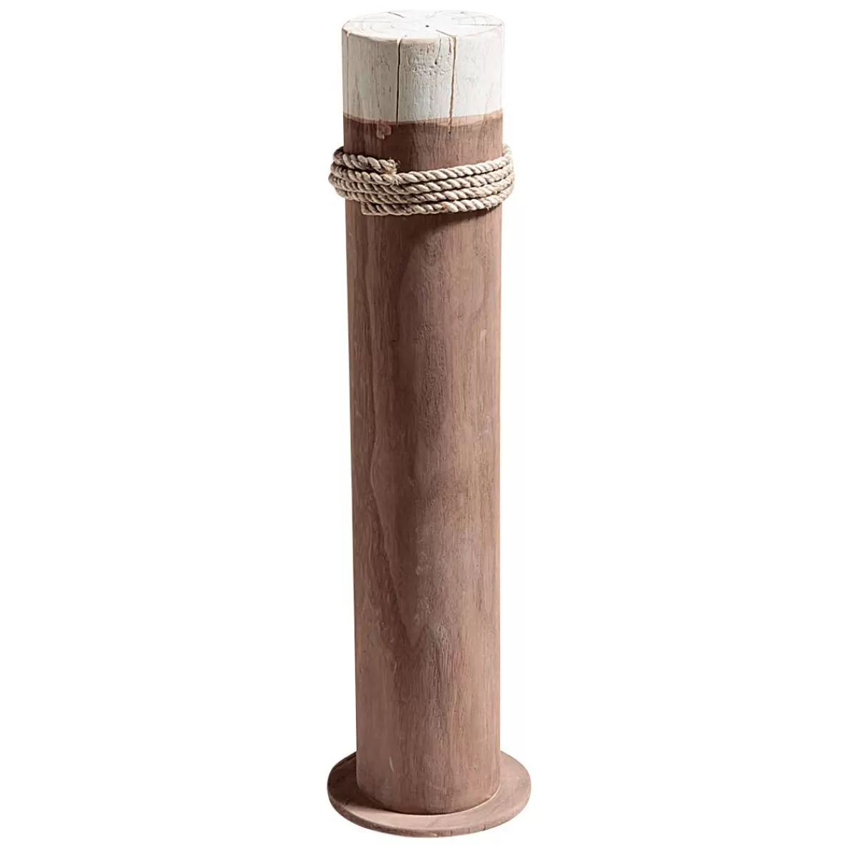 DecoWoerner Decorative Bollard Maritime, Height 80 Cm