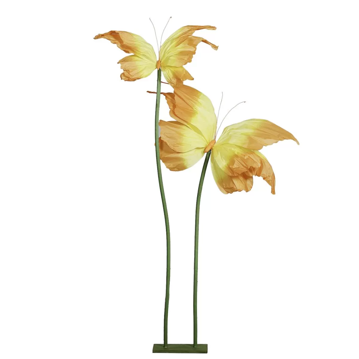 DecoWoerner Decorative Butterfly Stand Made Of Paper 150 Cm,