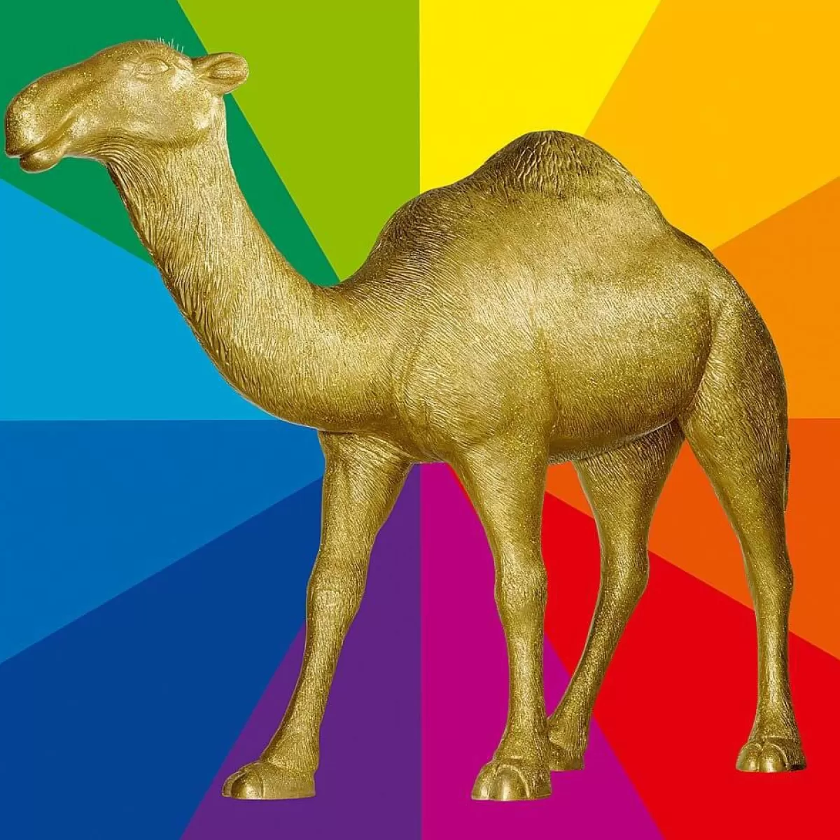 DecoWoerner Decorative Camel Height 250 Cm, Desired Colour