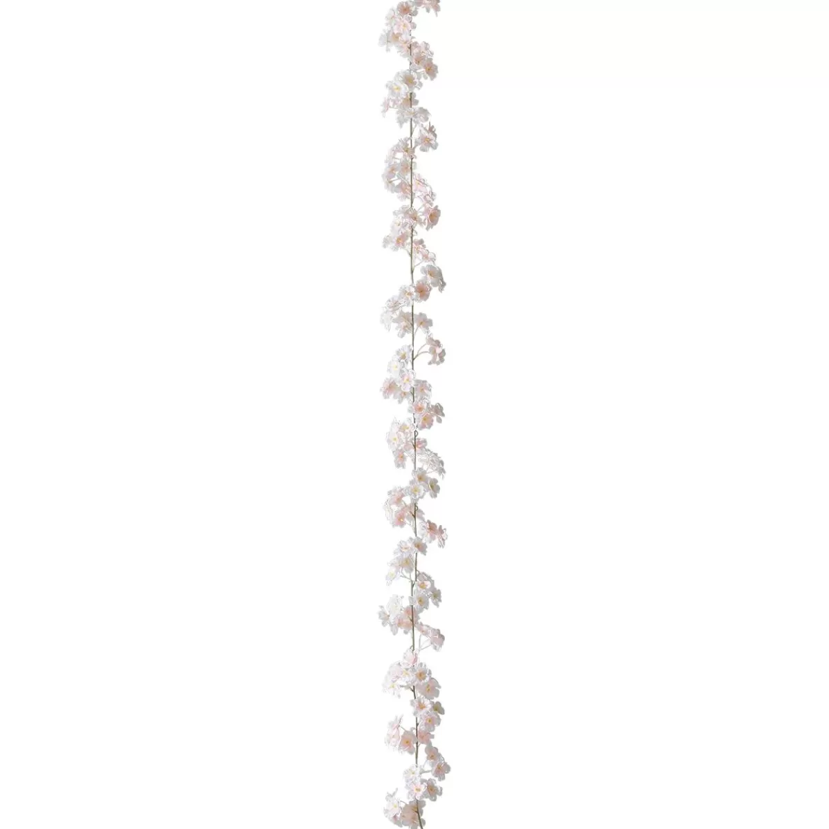 DecoWoerner Decorative Cherry Blossoms Tendril Rose Colour, 180 Cm‎