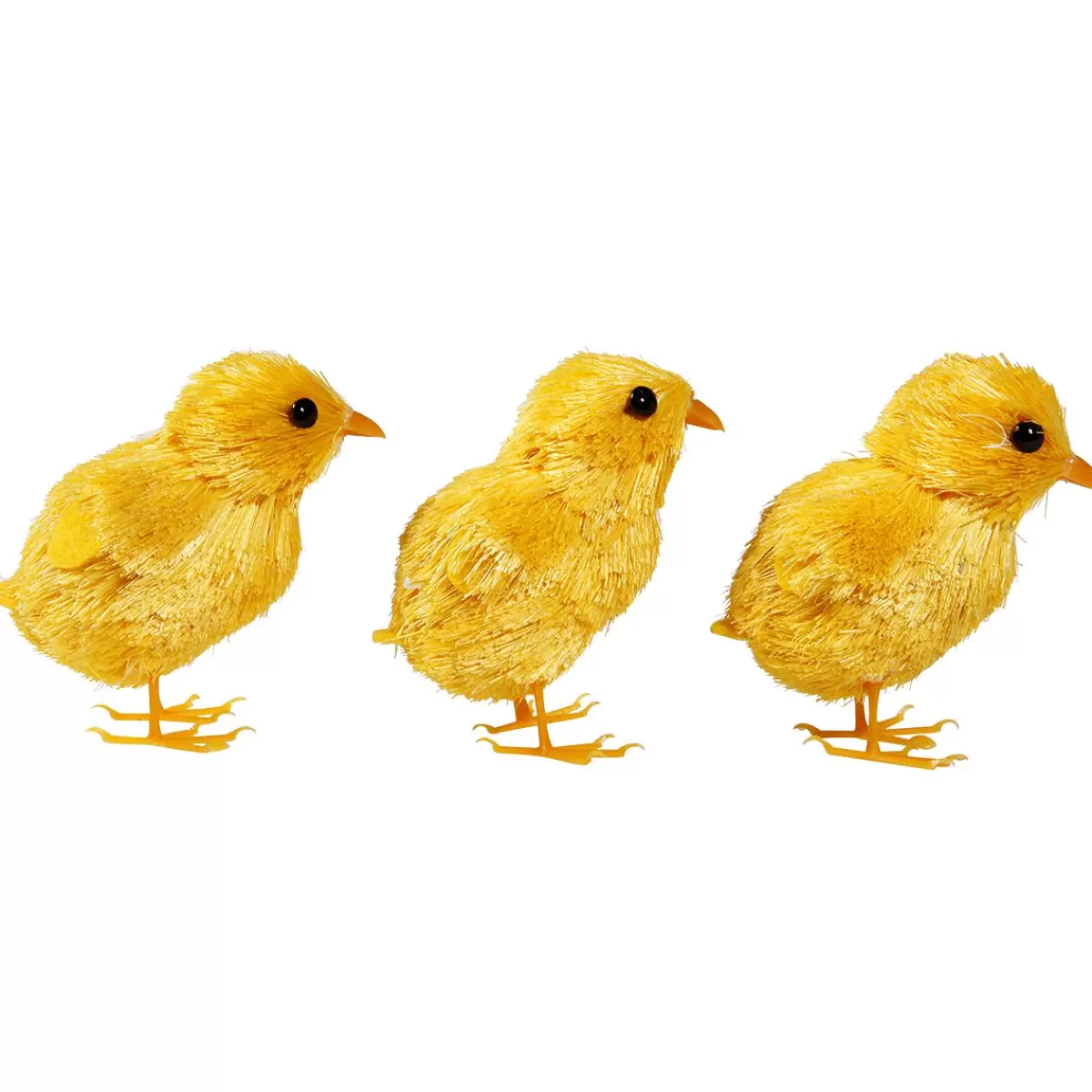 DecoWoerner Decorative Chicks 3 Pcs 7 Cm