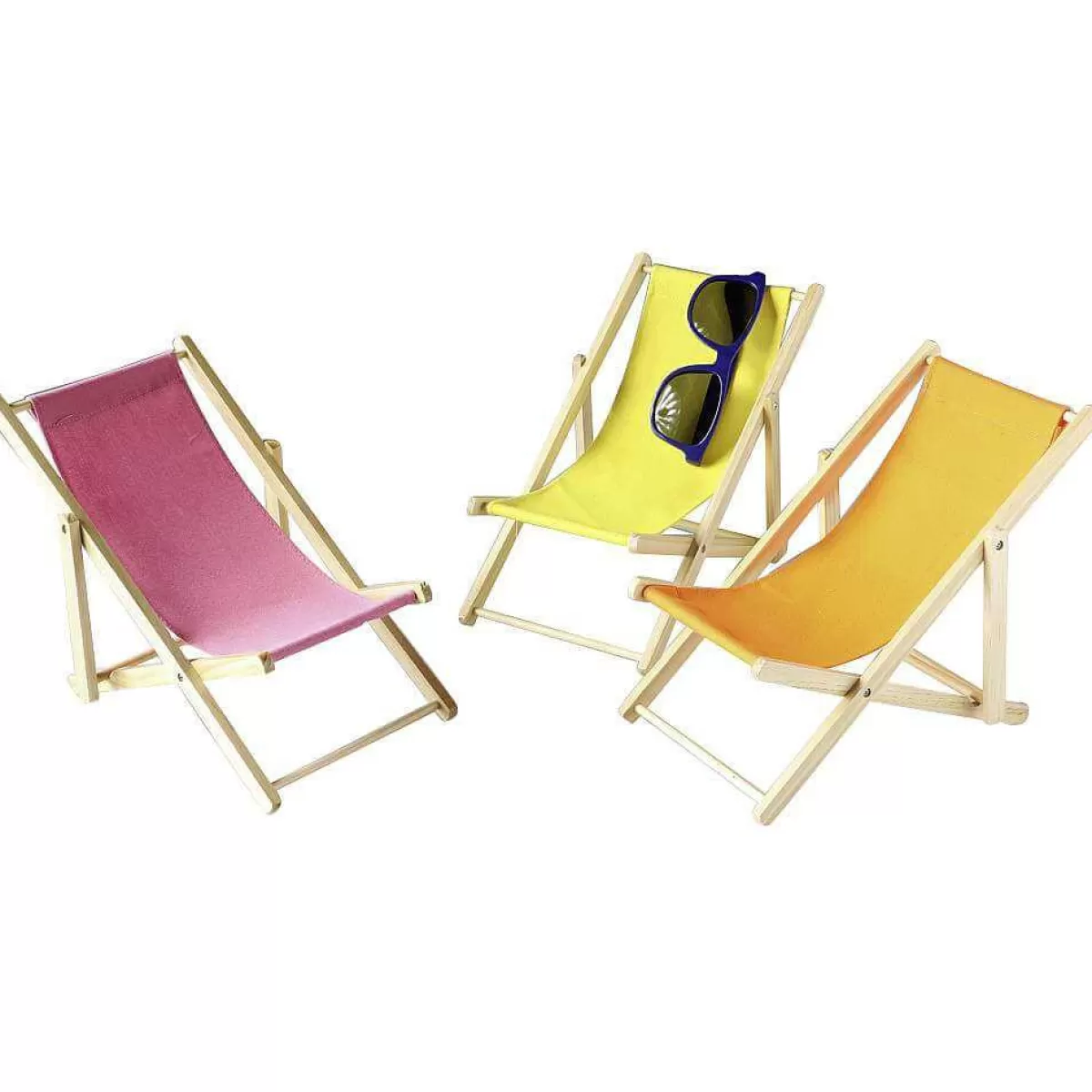 DecoWoerner Decorative Deck Chair Set "Mini"