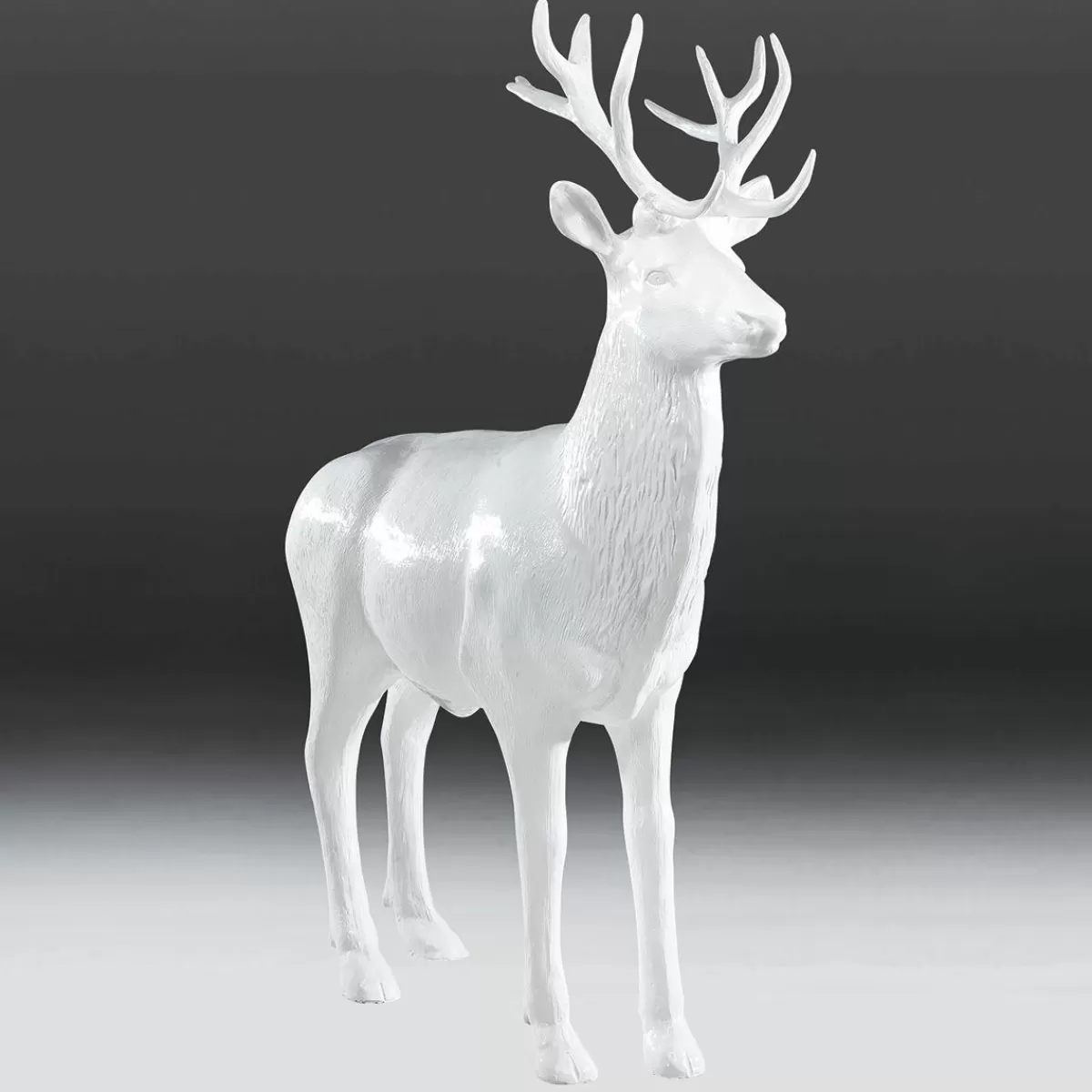 DecoWoerner Decorative Deer Height 231 Cm,