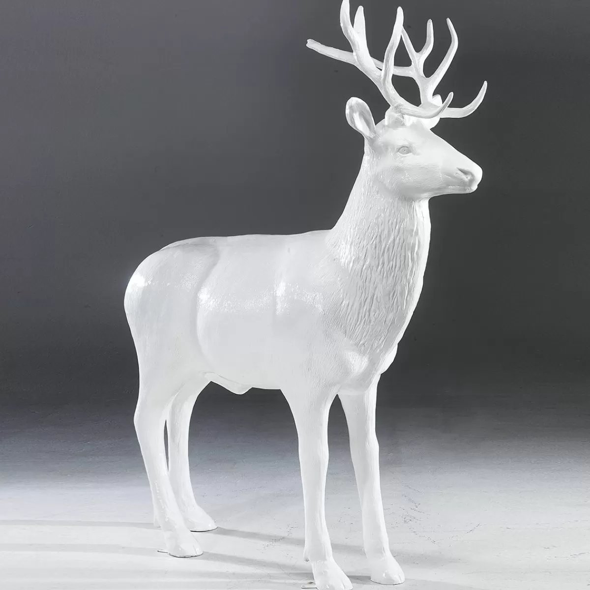 DecoWoerner Decorative Deer Height 231 Cm,