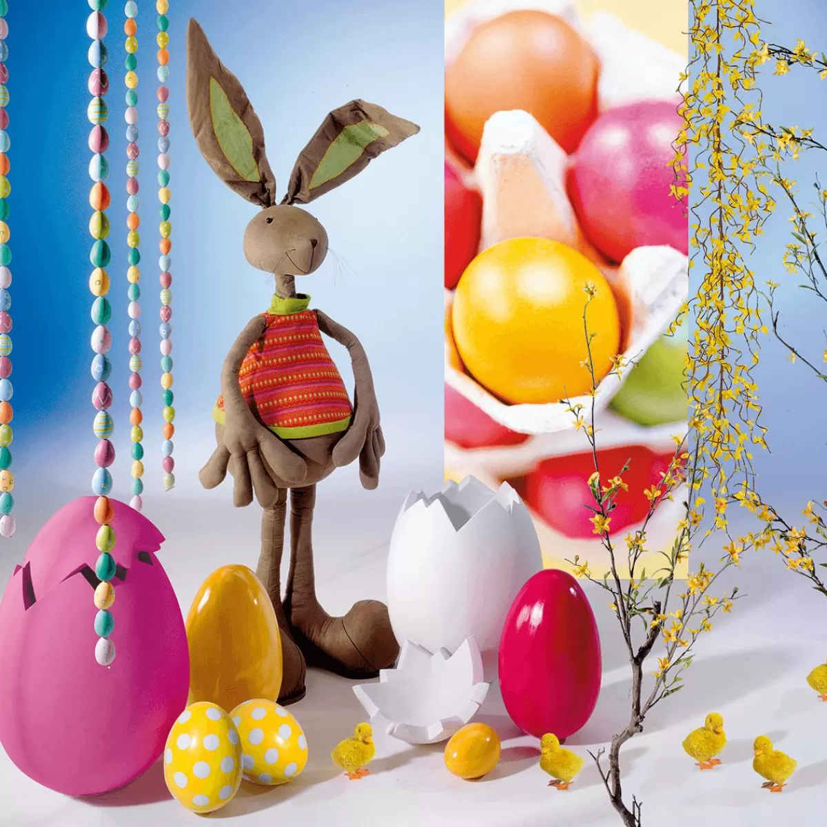 DecoWoerner Decorative Easter Egg, Length 70 Cm