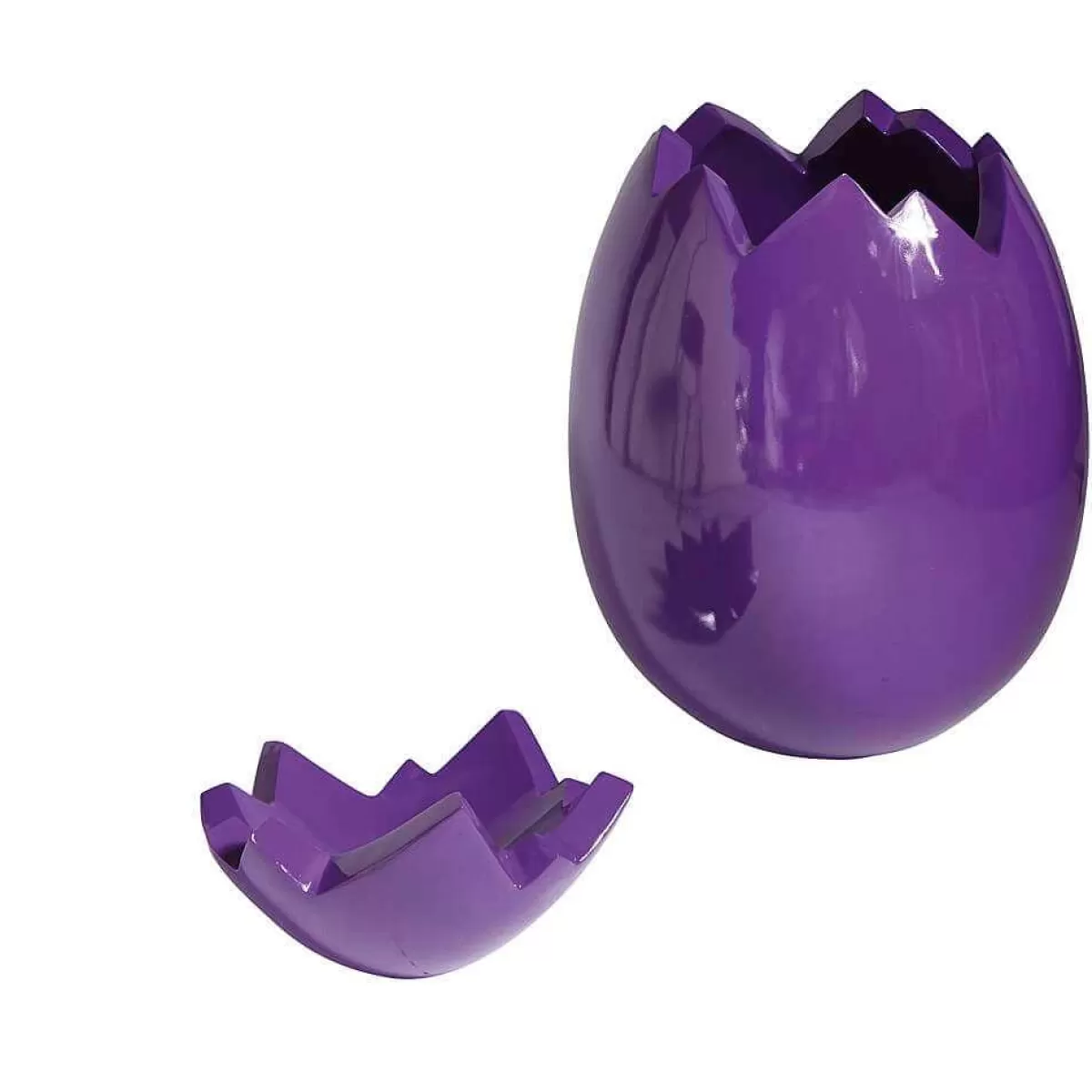 DecoWoerner Decorative Easter Egg, Length 70 Cm, Lilac