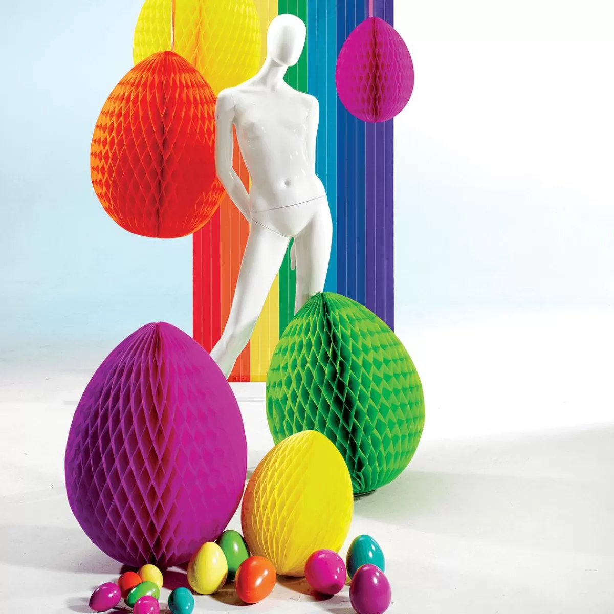 DecoWoerner Decorative Egg, 80 Cm