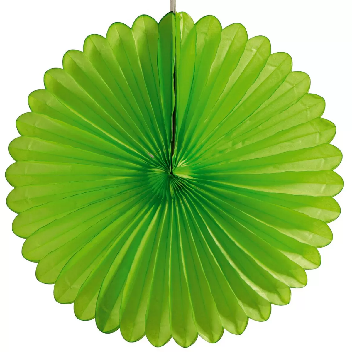 DecoWoerner Decorative Fan Yellow Ø 30 Cm