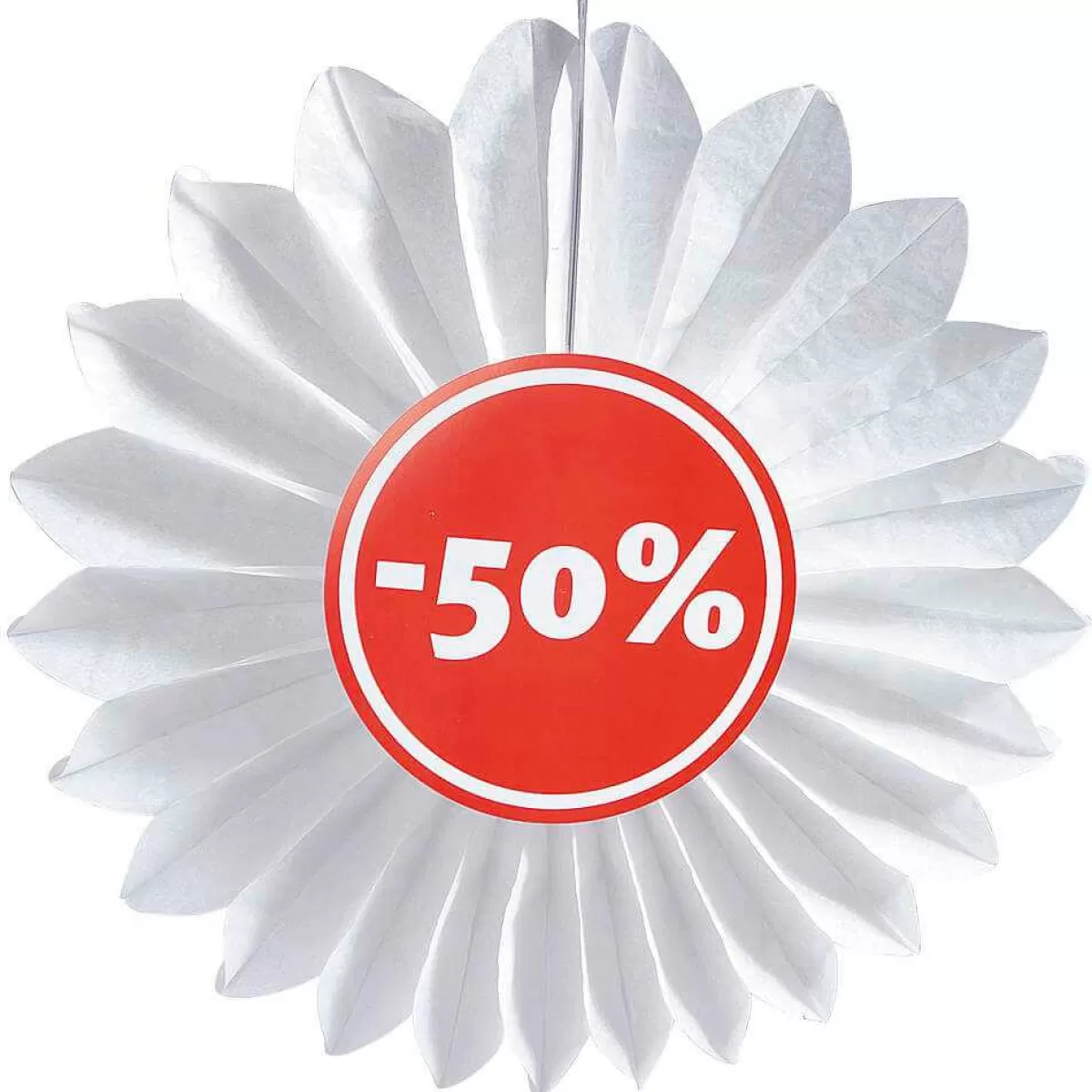 DecoWoerner Decorative Fans 50 %, Ø 67 Cm