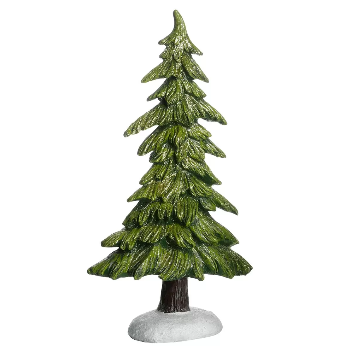 DecoWoerner Decorative Fir Made Of Cast Stone, 30 Cm High