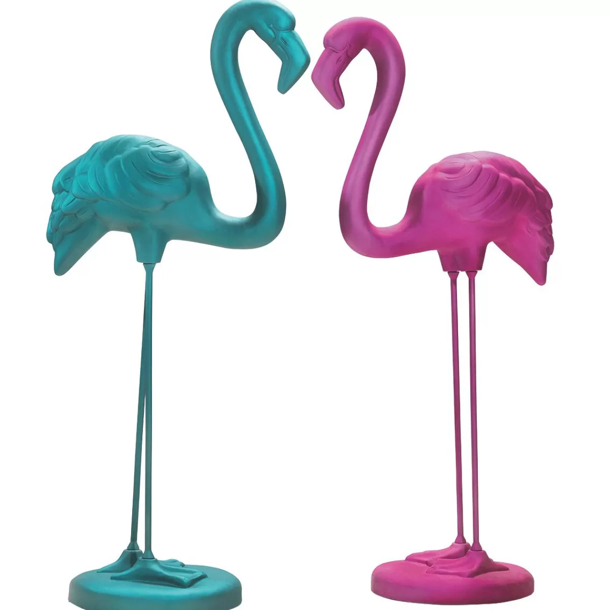 DecoWoerner Decorative Flamingo Height 118 Cm,