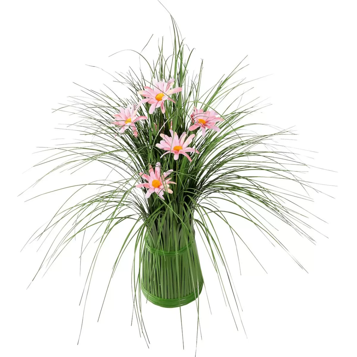 DecoWoerner Decorative Grass With Blossoms, 50 Cm