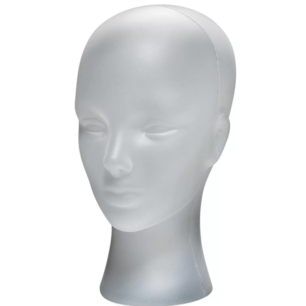 DecoWoerner Decorative Head, Female, Frosted