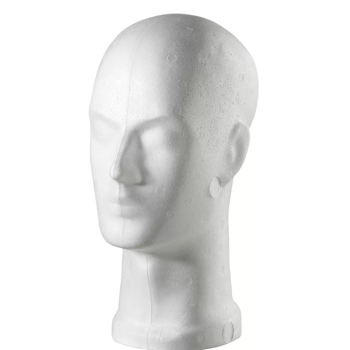 DecoWoerner Decorative Head Made Of Polystyrene, Height 32 Cm