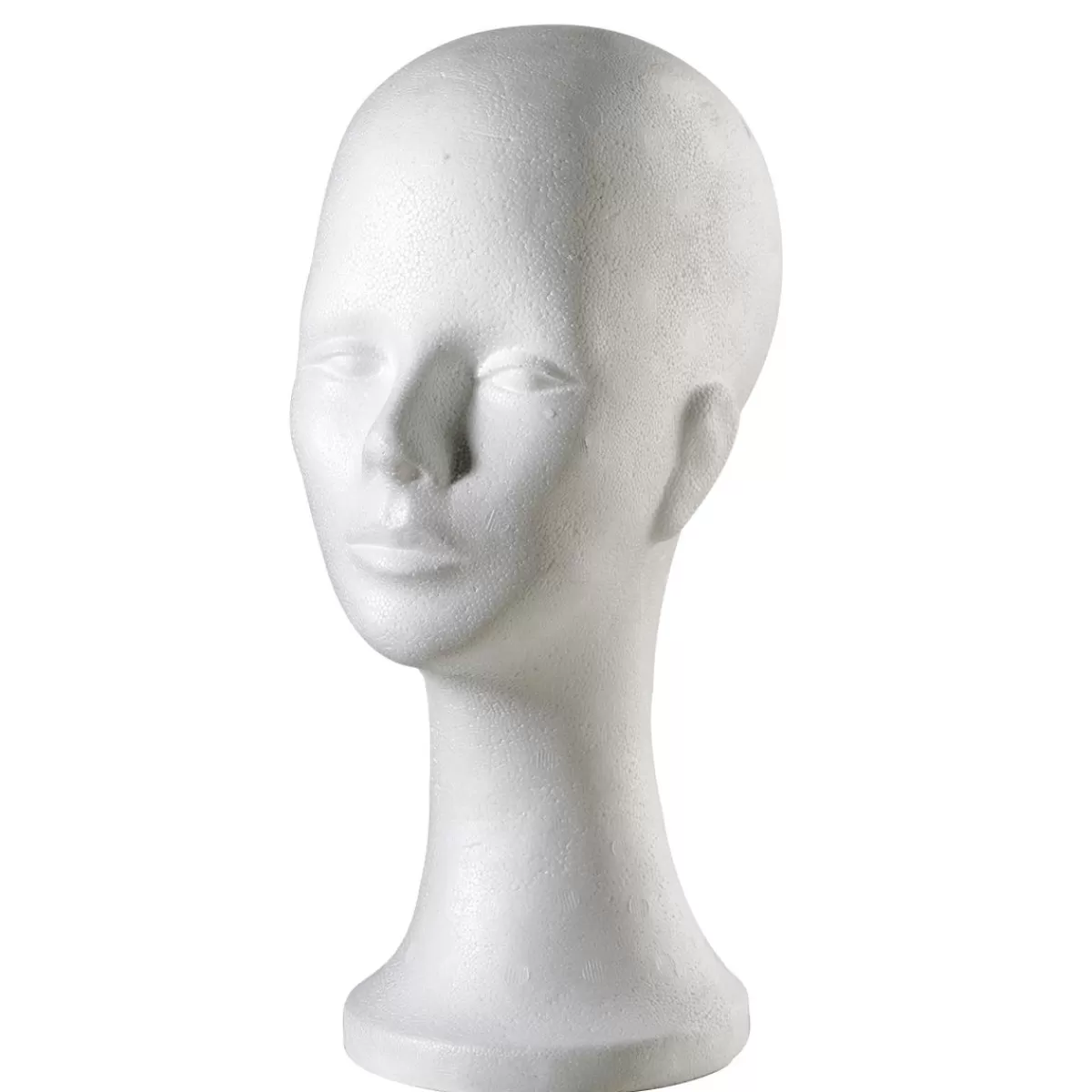 DecoWoerner Decorative Head Made Of Polystyrene, Height 35 Cm