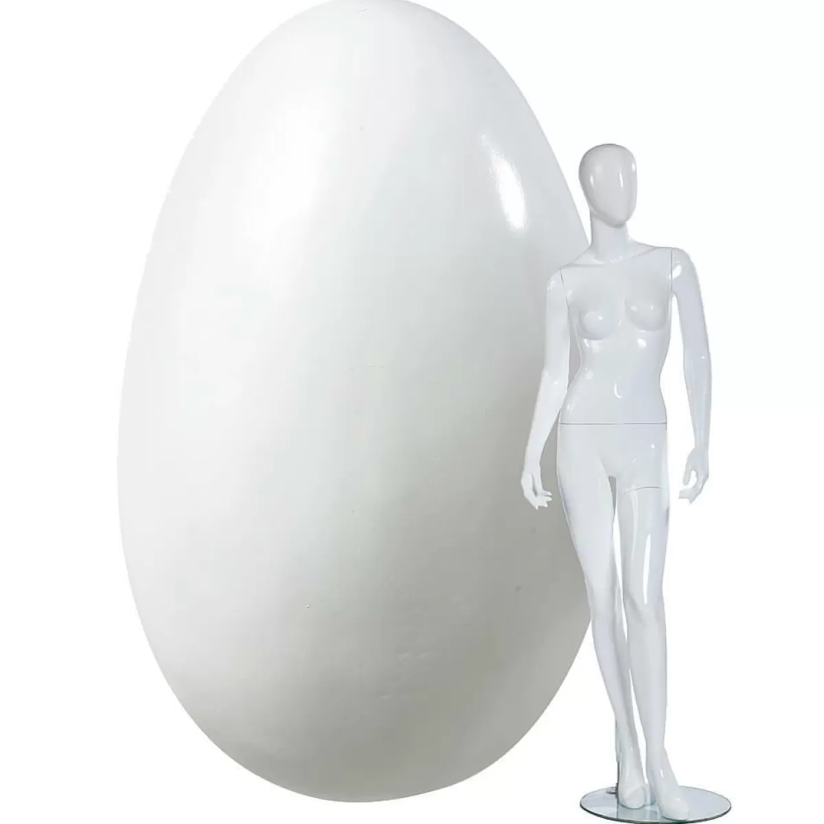 DecoWoerner Decorative Jumbo Egg In Desired Colour 220 Cm