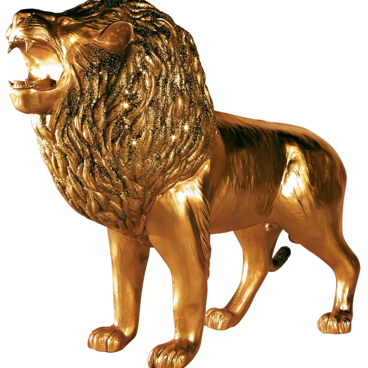 DecoWoerner Decorative Lion Length 140 Cm