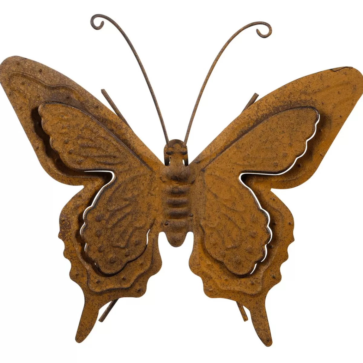 DecoWoerner Decorative Metal Butterfly Wall Hanger 4 X 20 X 23 Cm