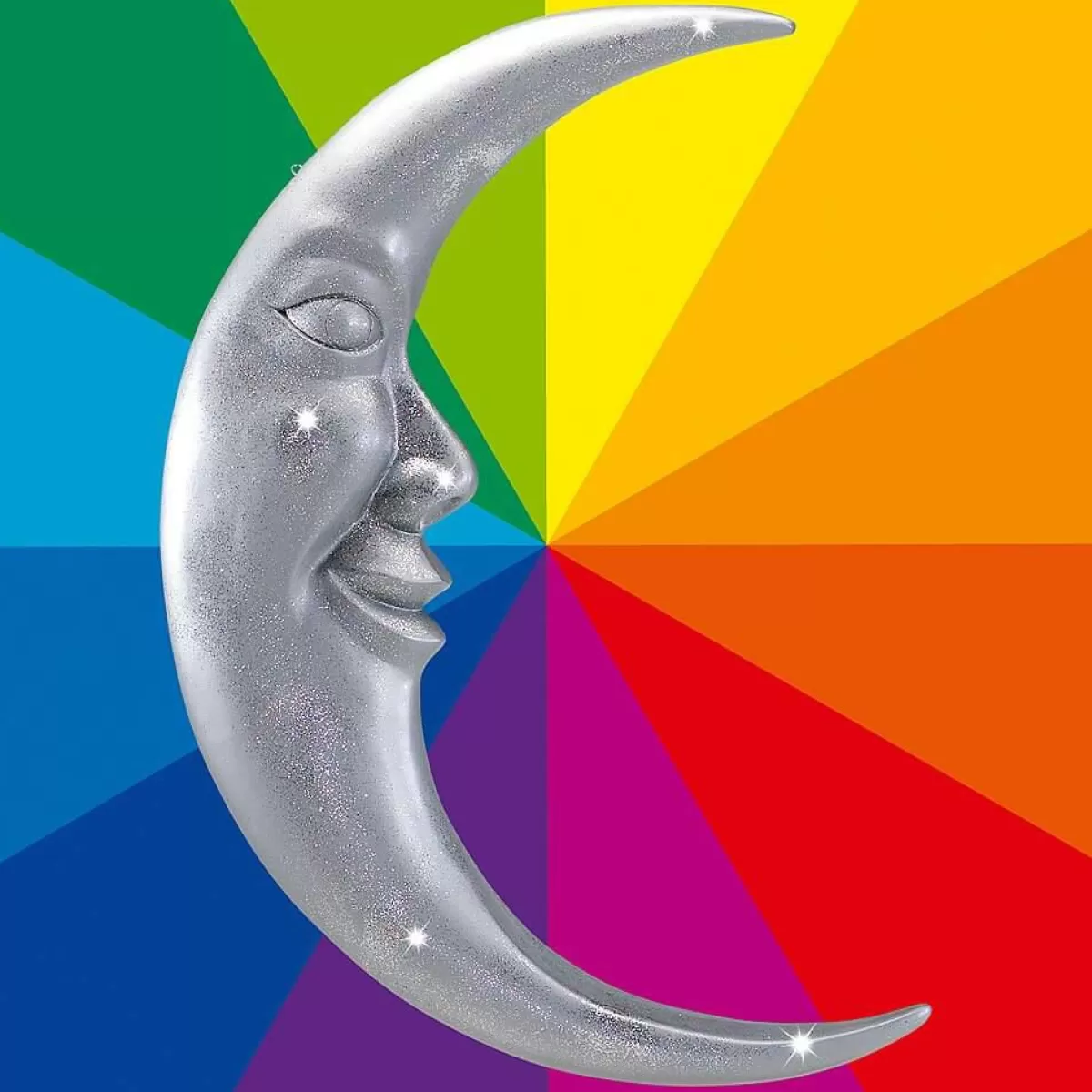 DecoWoerner Decorative Moon Desired Colour