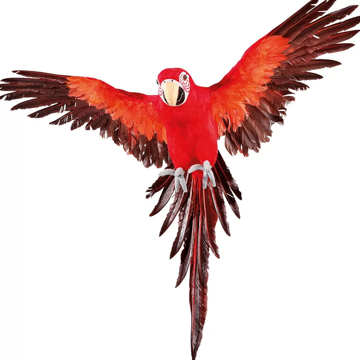 DecoWoerner Decorative Parrot Length 77 Cm