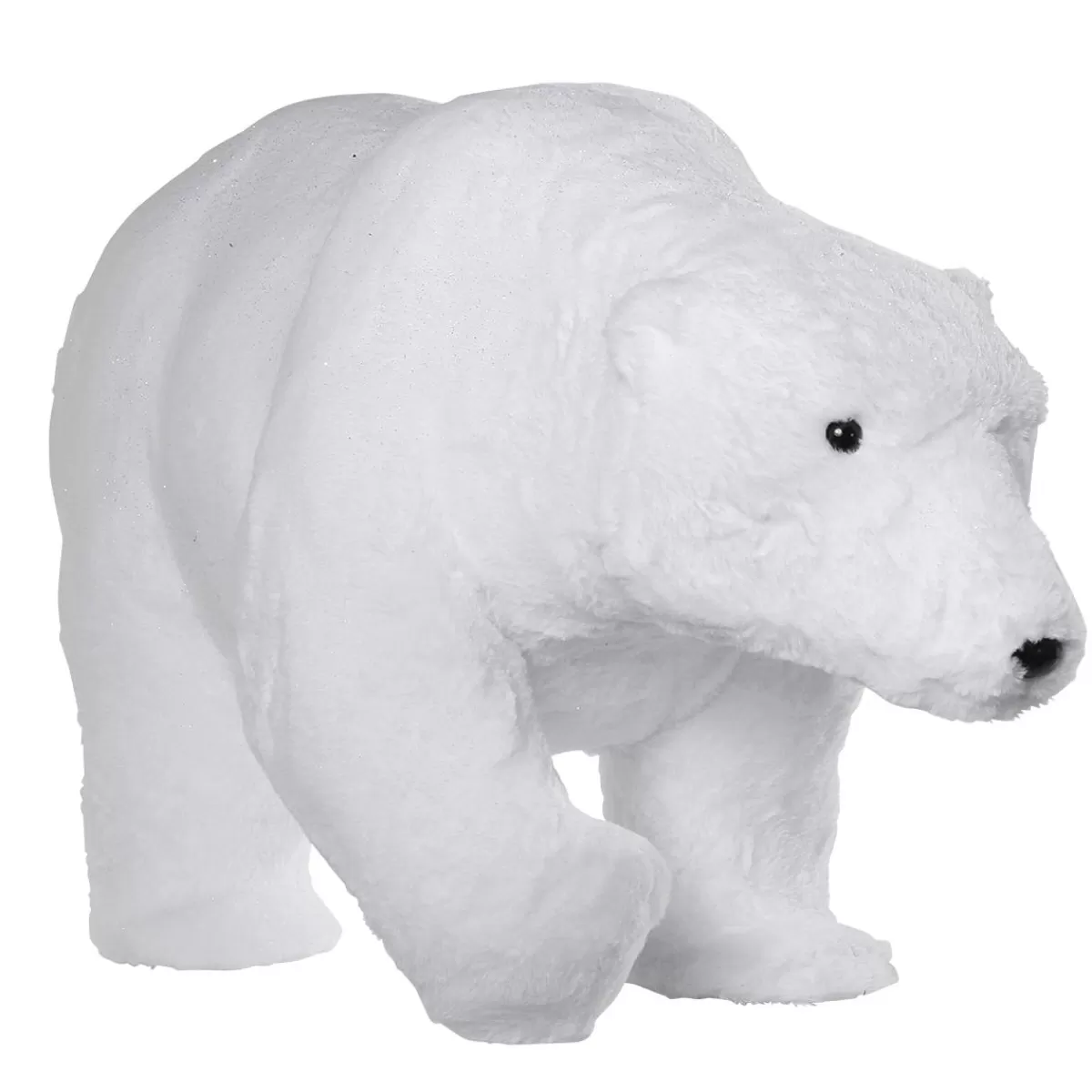 DecoWoerner Decorative Plush Polar Bear Height 44 Cm