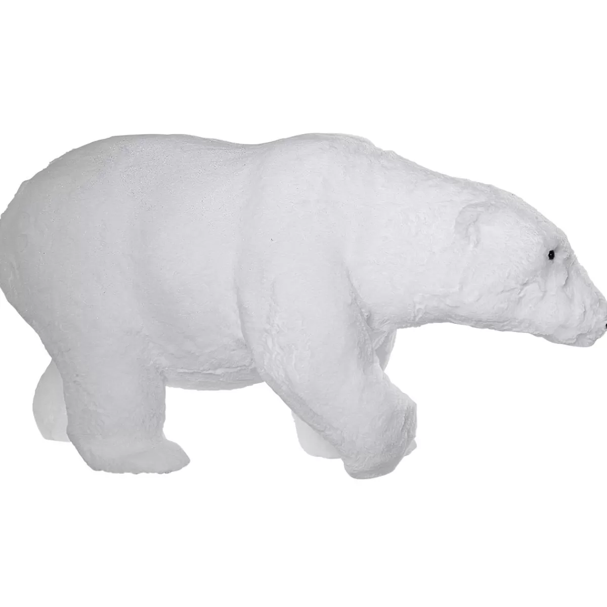 DecoWoerner Decorative Plush Polar Bear Height 44 Cm