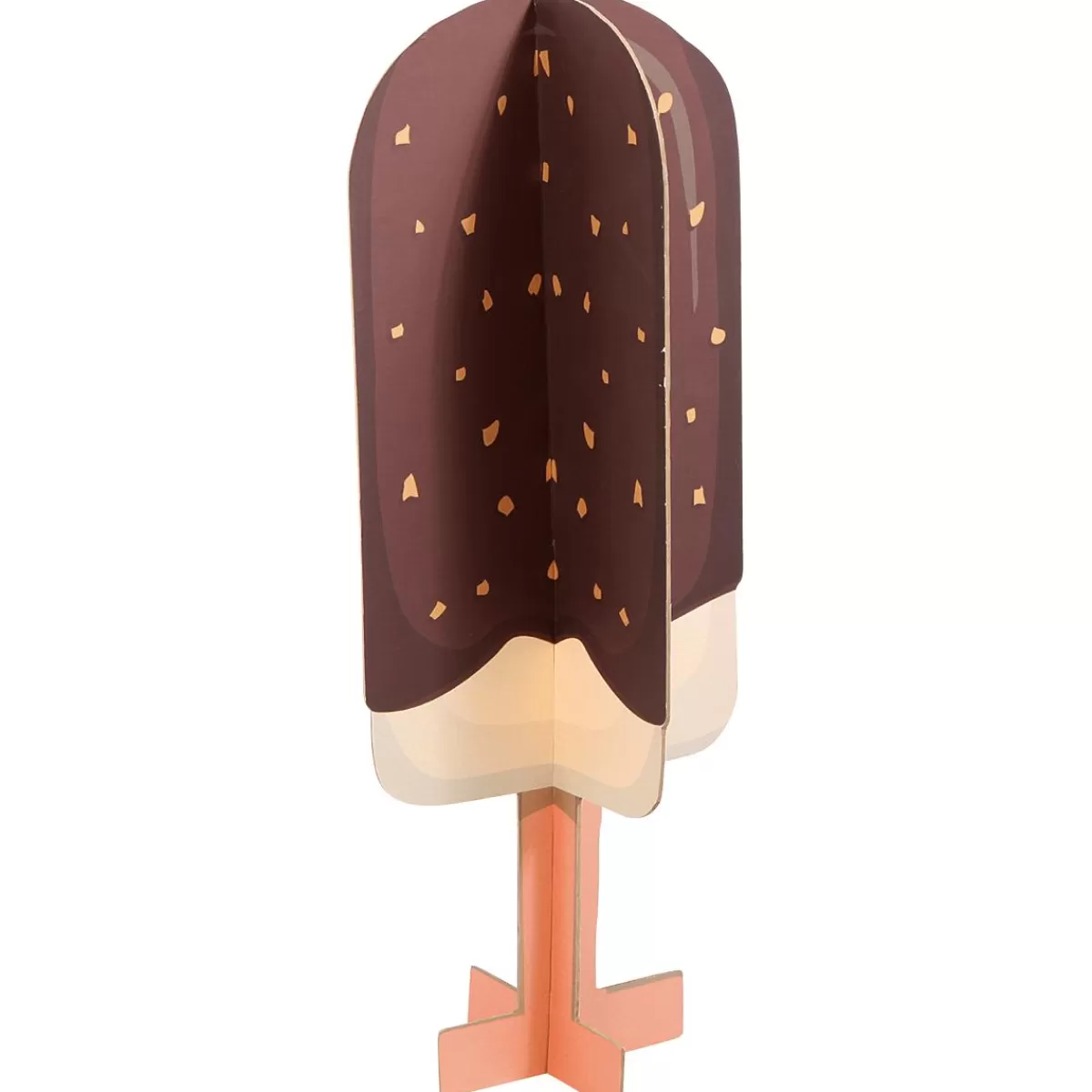 DecoWoerner Decorative Presenter Ice Lolly, Height 75 Cm