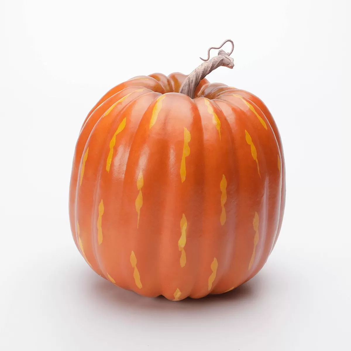 DecoWoerner Decorative Pumpkin "oval", 21 Cm