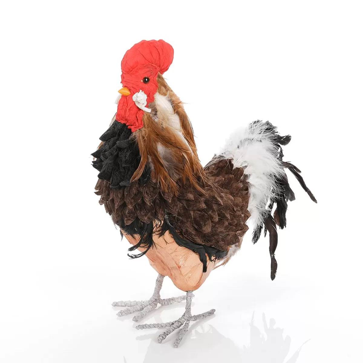 DecoWoerner Decorative Rooster Figure 50 Cm