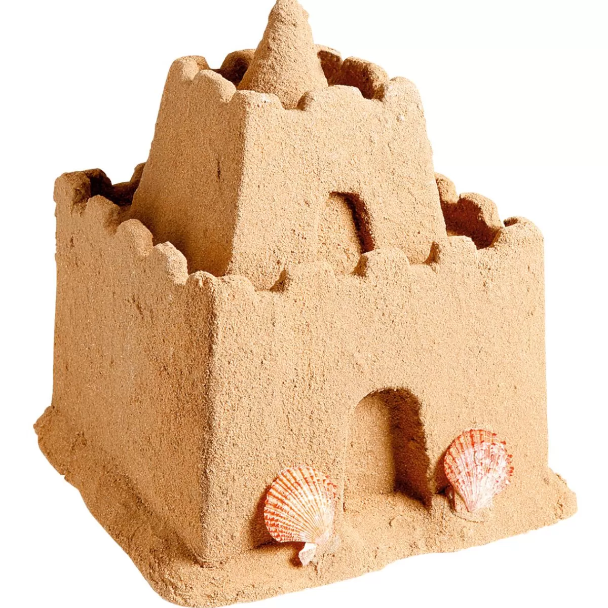 DecoWoerner Decorative Sand Castle Height 40 Cm