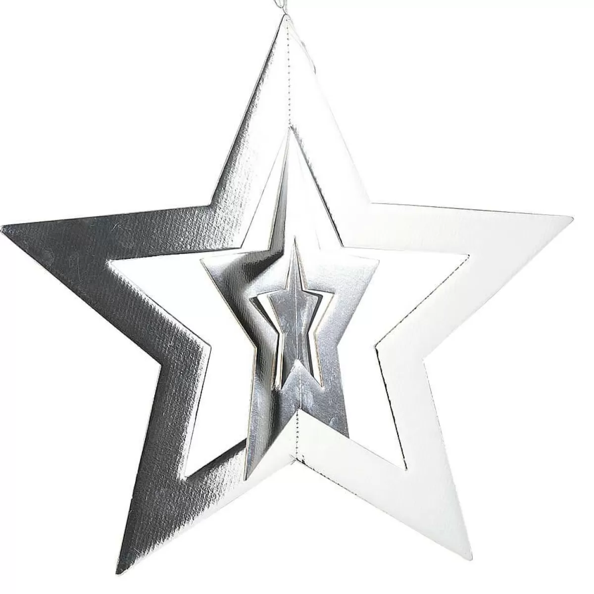 DecoWoerner Decorative Star Hanger , Ø 48 Cm