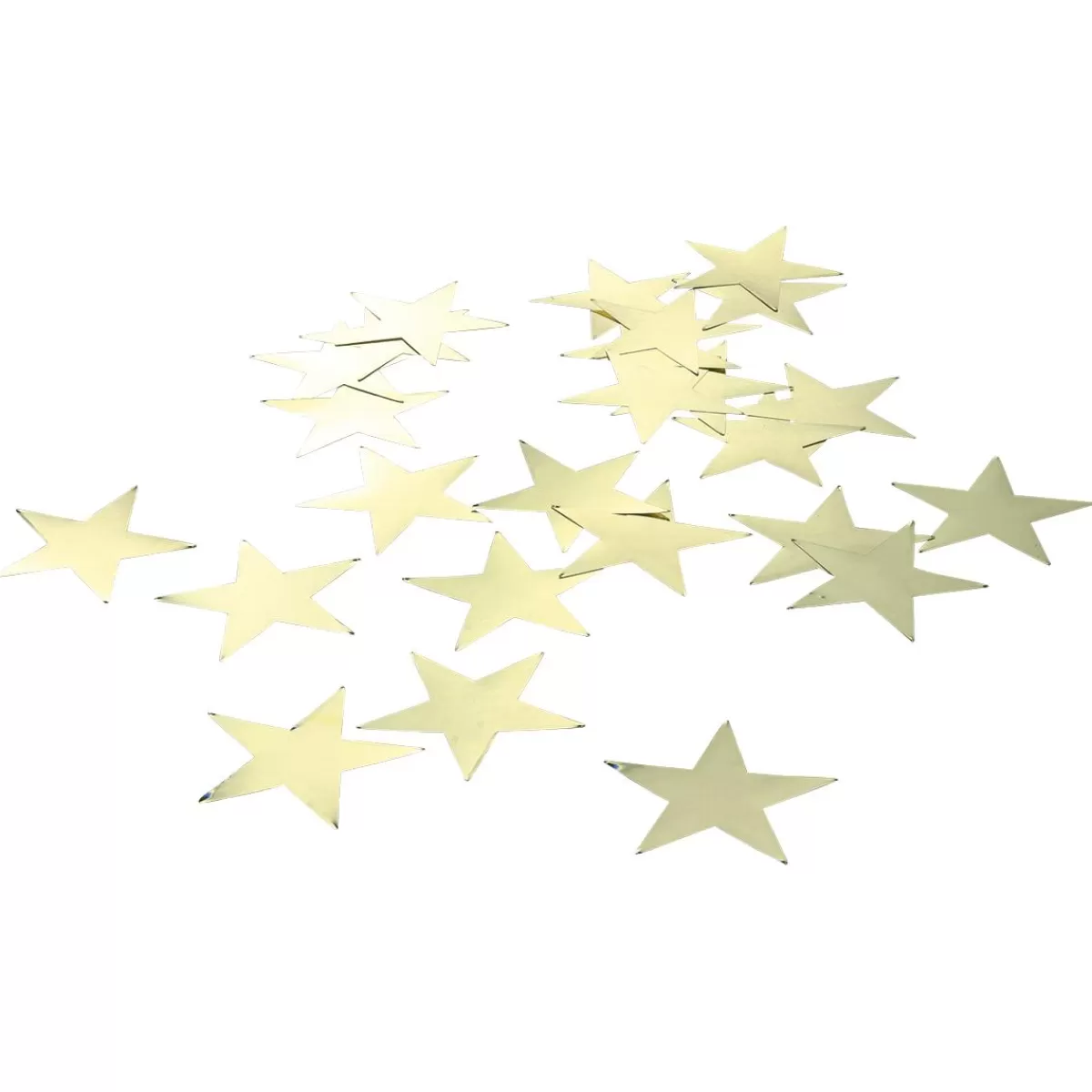 DecoWoerner Decorative Stars For Scattering , Ø 10 Cm, 25 Pcs