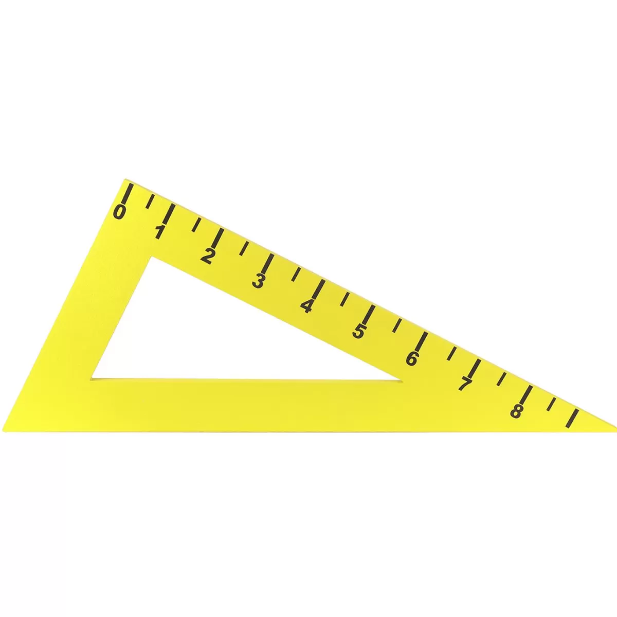 DecoWoerner Decorative Triangle Ruler, Length 120 Cm