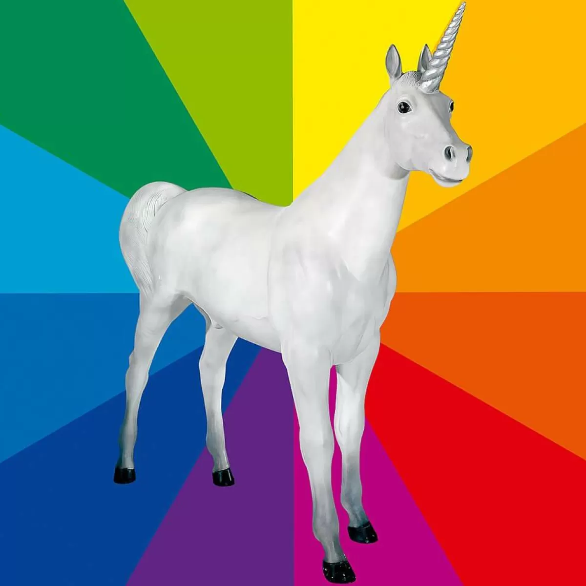 DecoWoerner Decorative Unicorn Height 220 Cm