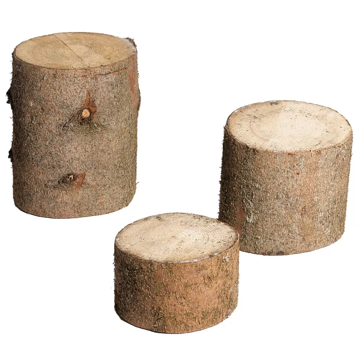 DecoWoerner Decorative Wooden Trunks, 3-piece Set