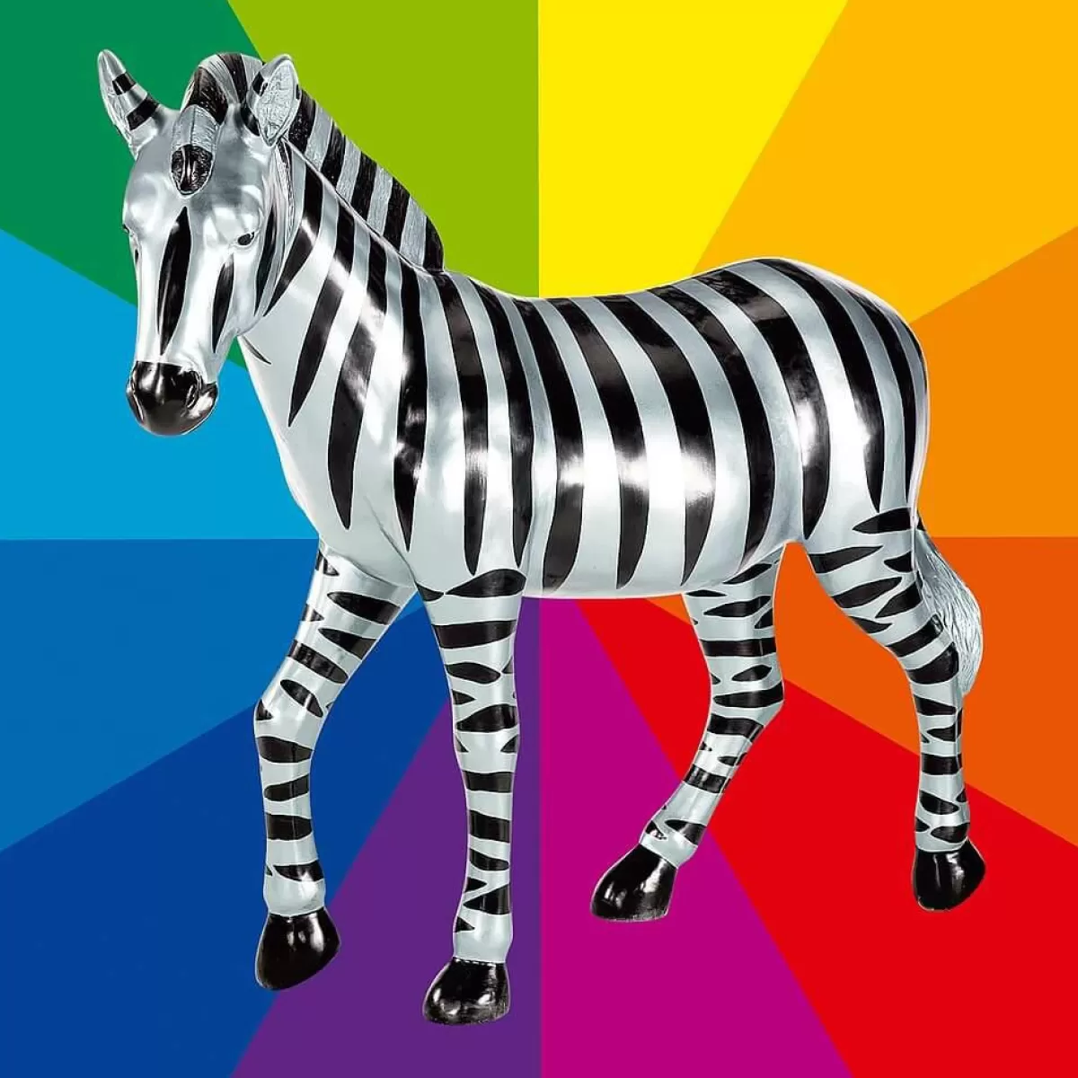 DecoWoerner Decorative Zebra Length 190 Cm