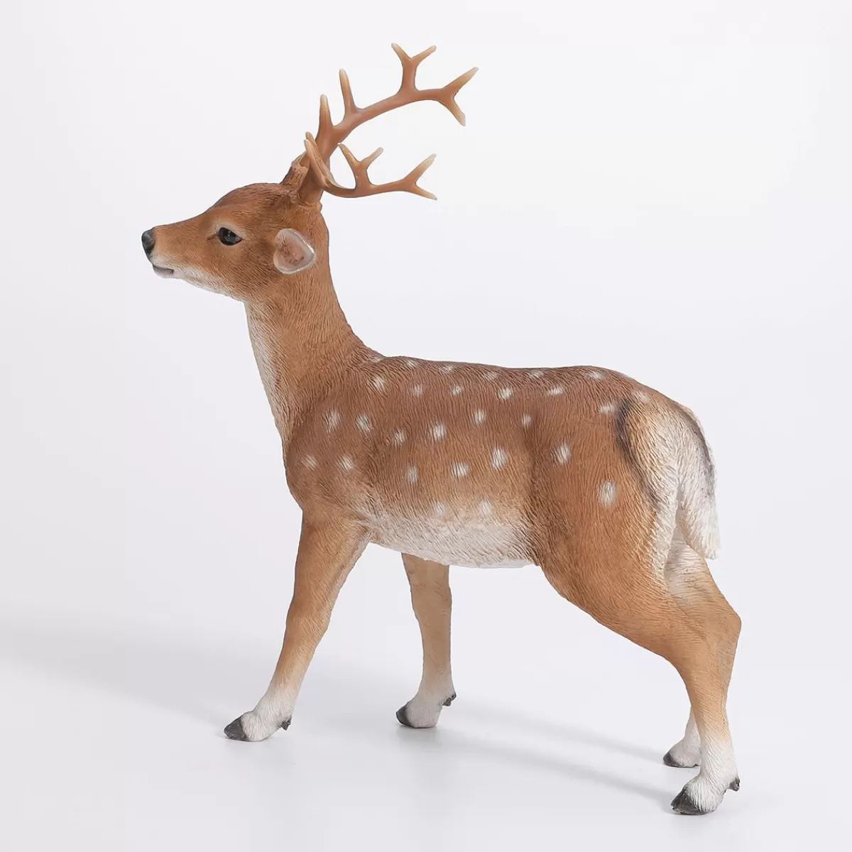 DecoWoerner Deer Decorative Figure Made Of Polyresin 23 X 20 X 6 Cm (H X L X D)