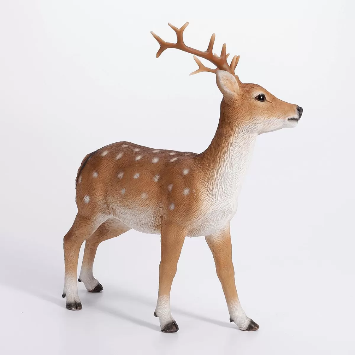 DecoWoerner Deer Decorative Figure Made Of Polyresin 23 X 20 X 6 Cm (H X L X D)