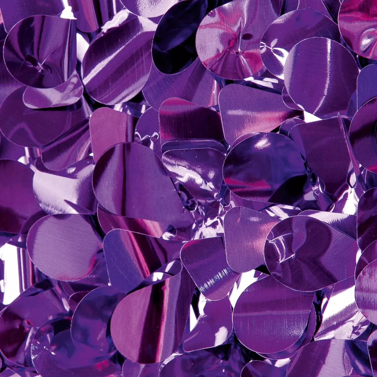 DecoWoerner Die Cut Optics Foil Metallic 90 Cm Wide, Purple