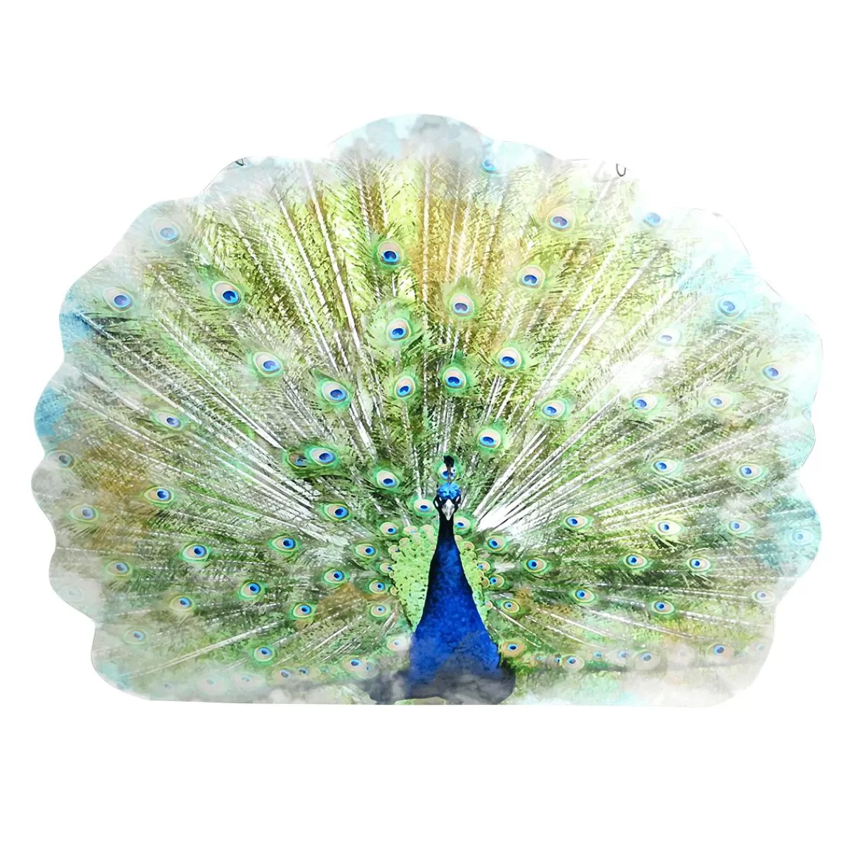 DecoWoerner Display Hanger "Peacock" Height 62 Cm