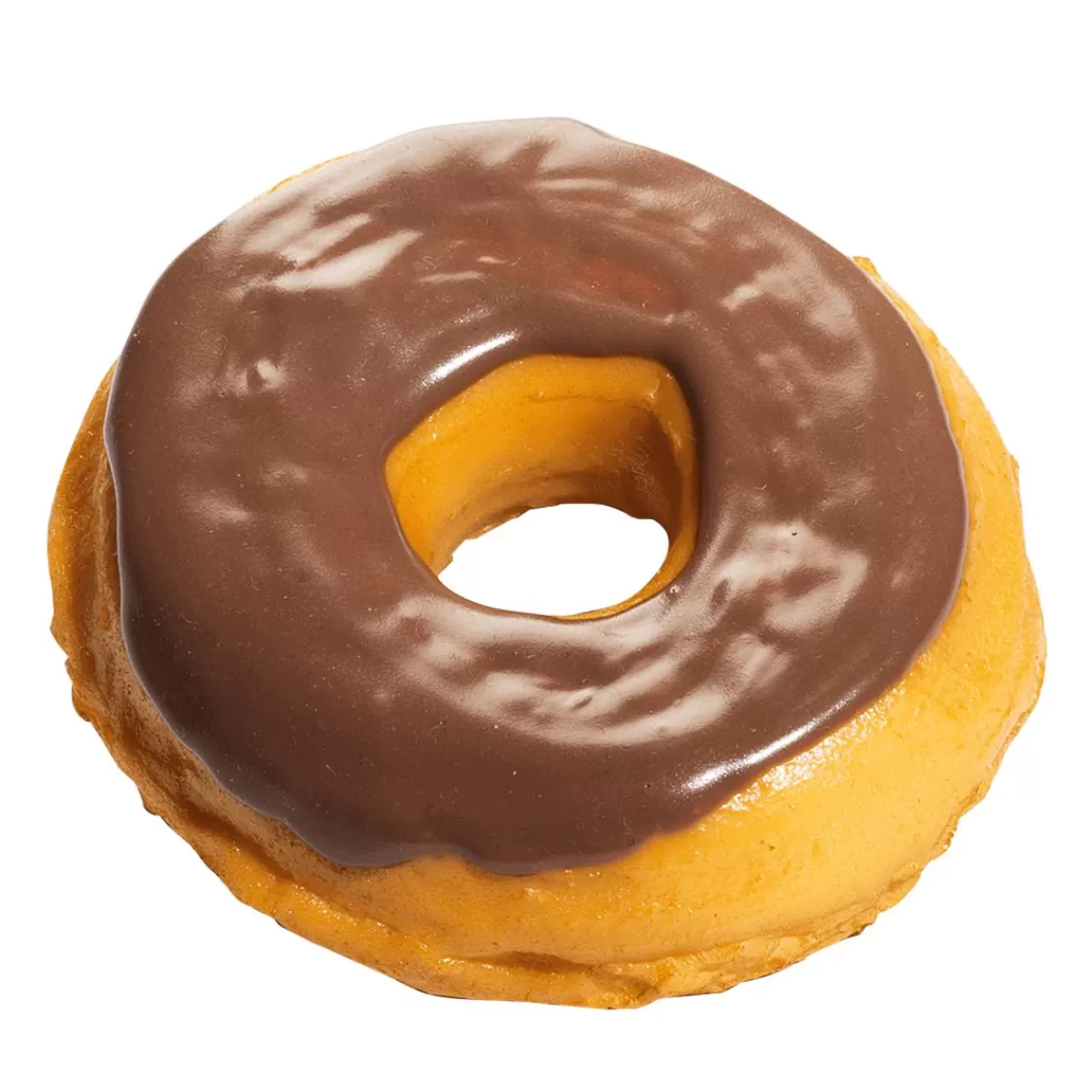 DecoWoerner Donut With Chocolate Glaze Ø 9.5 Cm Food Replica