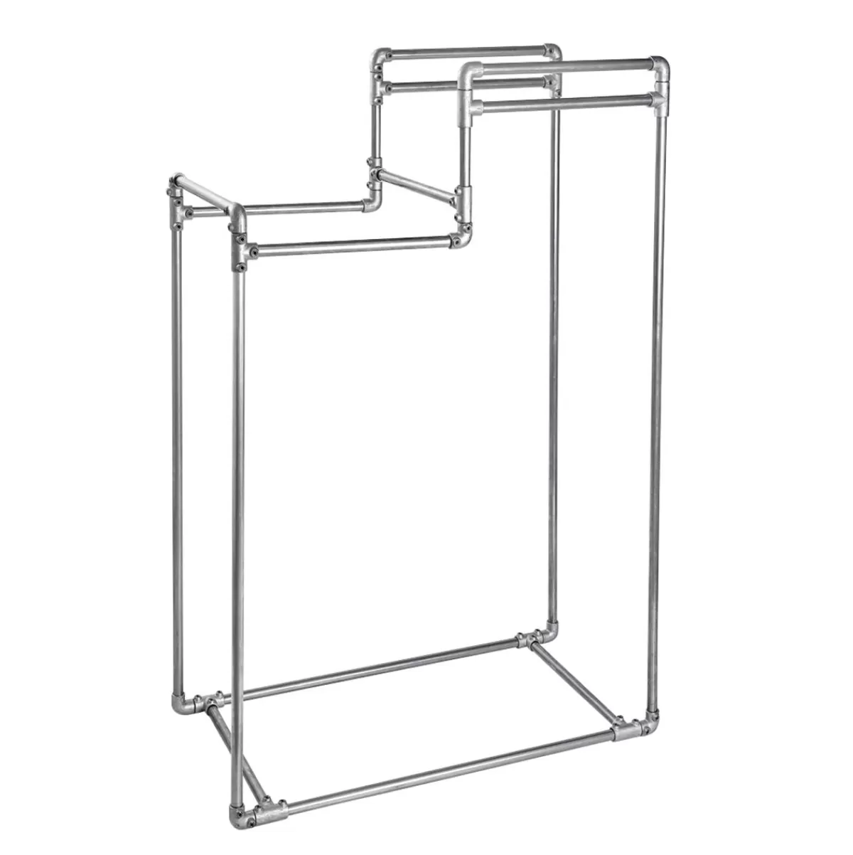 DecoWoerner Double Clothes Rack FACTORY With Gradation