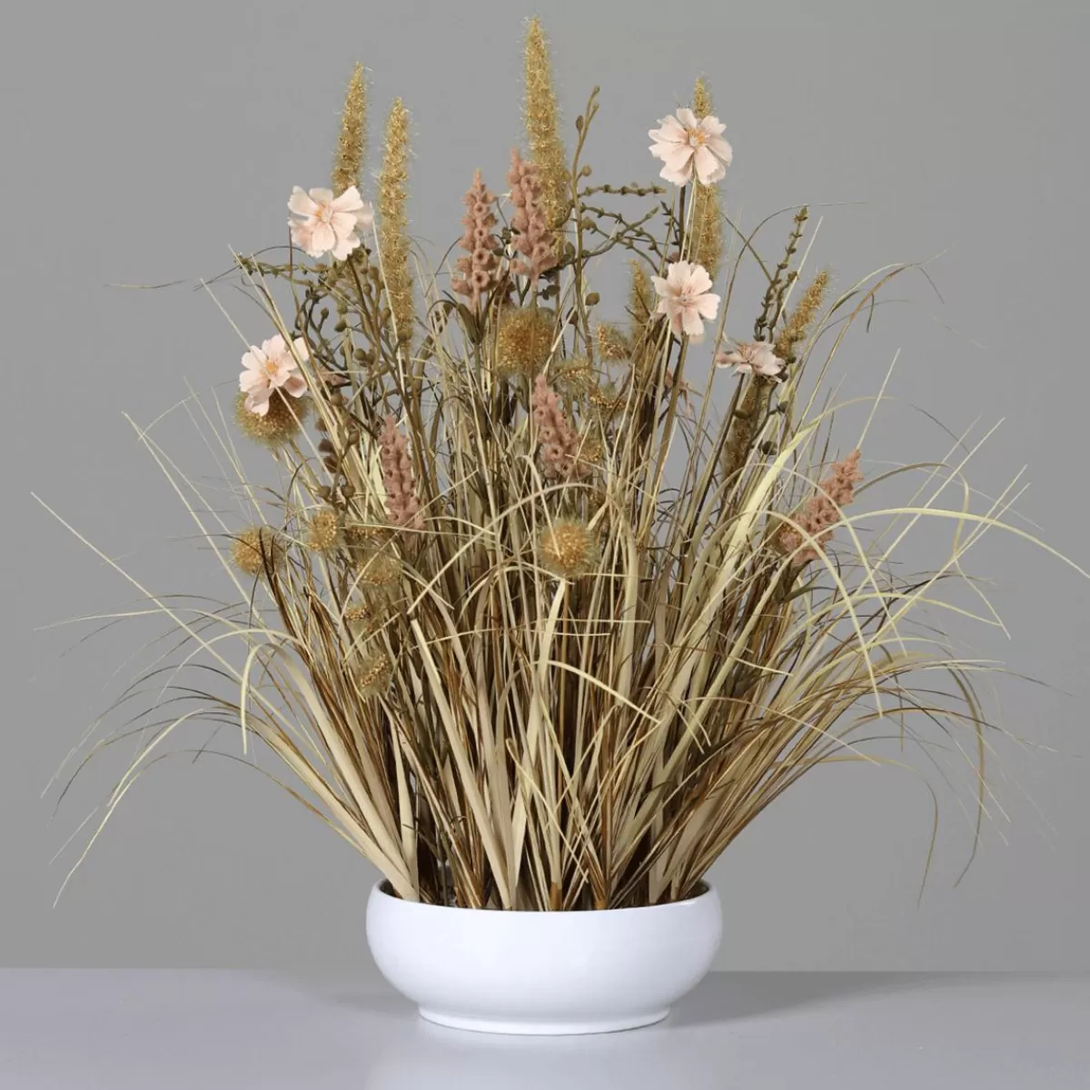 DecoWoerner Dried Flower Arrangement From Artificial Flowers