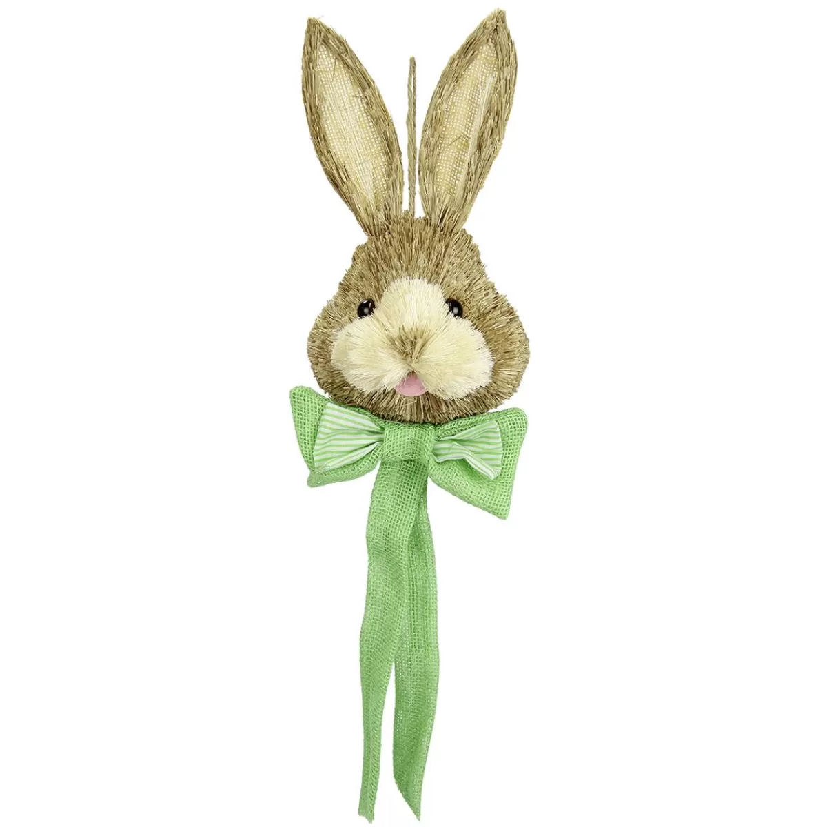 DecoWoerner Easter Bunny Head With Bow 62 Cm